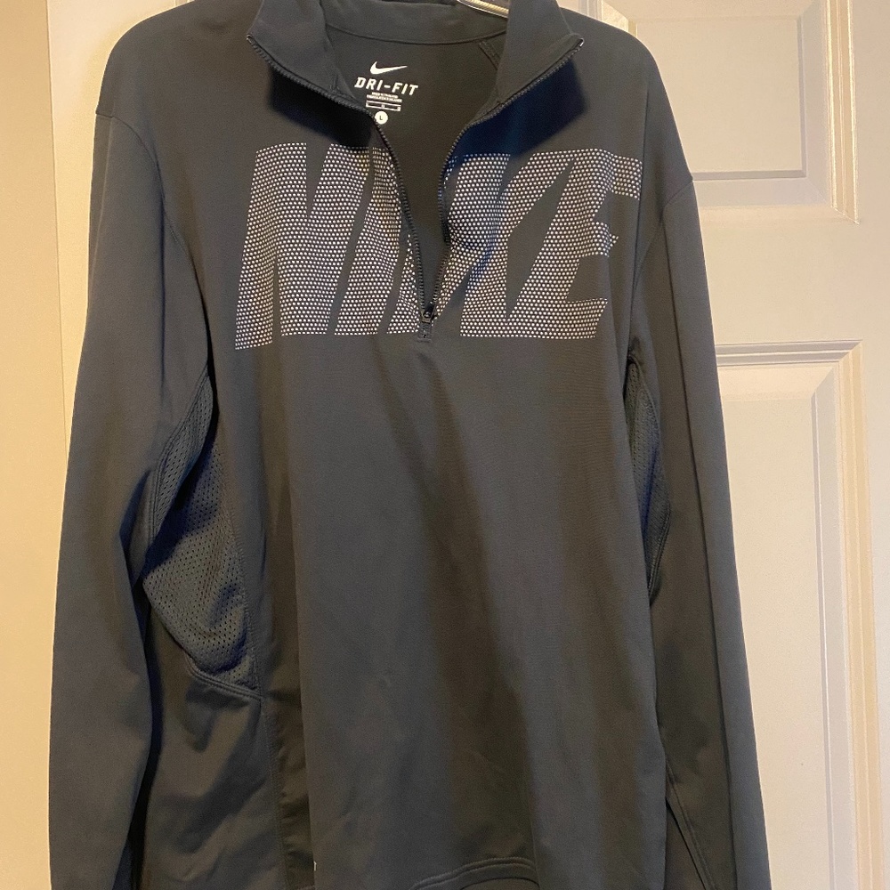 Dry fit half zip